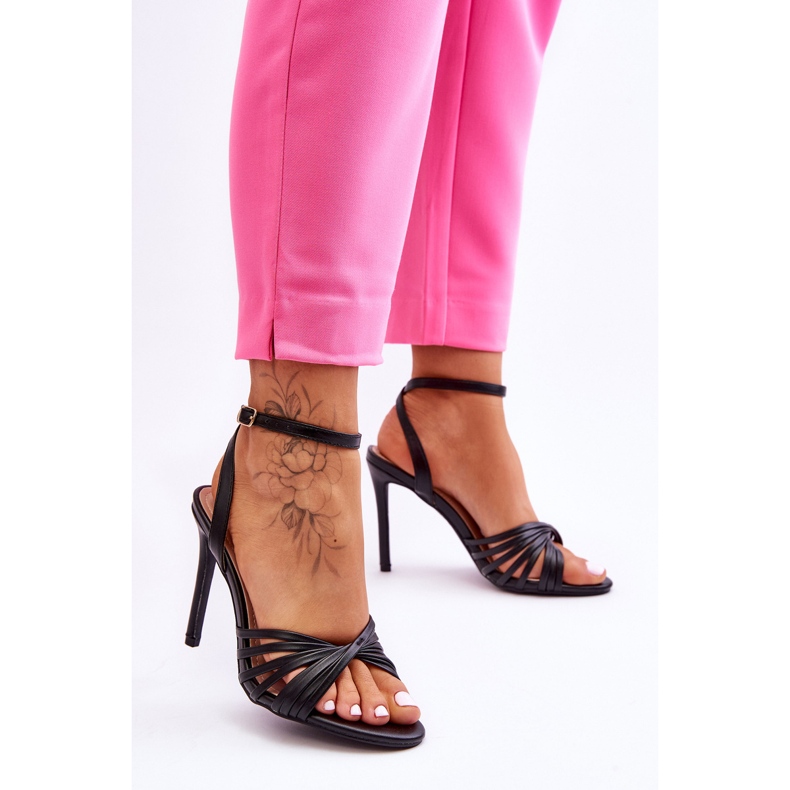 Sandales à Talons Hauts Femme Noir My Darling 2