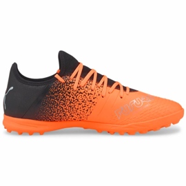 Chaussures de football Puma Future Z 4.3 Tt M 106770 01 oranges et rouges 2