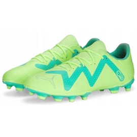 Puma Future Play FG/AG M 107187 03 chaussures de football vert vert 1 Puma Future Play FG/AG M 107187 03 chaussures de football vert vert 1
