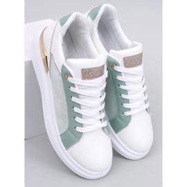 Fontell Green baskets femme vert 1