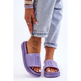 Chaussons Femme Big Star JJ274A304 Violet 1