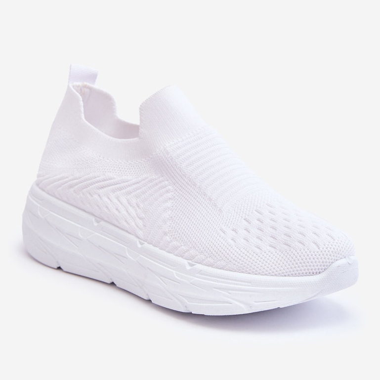 WR1 Chaussures de sport à enfiler pour femme Blanc Ferive 1