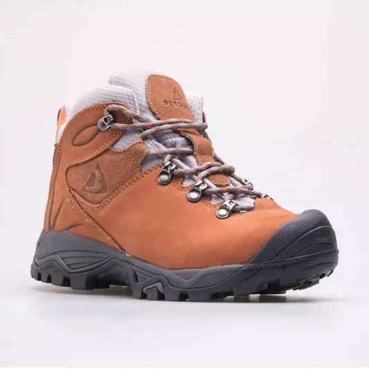 Chaussures de randonnée Bergson W Teide Mid Stx Rust TEIDEMidSTXRust brun 1