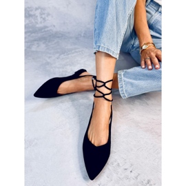 Pirson Ballerines à talon ouvert Noir le noir 5