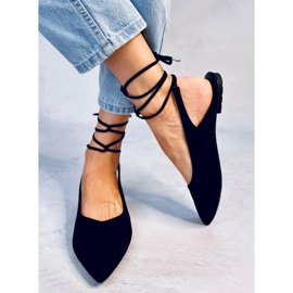 Pirson Ballerines à talon ouvert Noir le noir 3