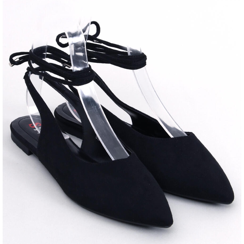 Pirson Ballerines à talon ouvert Noir le noir 1