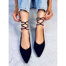 Pirson Ballerines à talon ouvert Noir le noir 4