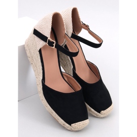 Platten Espadrilles compensées noires le noir 1