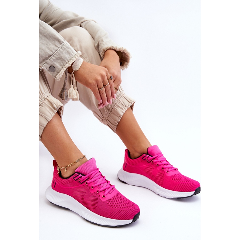 WR1 Chaussures de sport à lacets classiques pour femmes Fuchsia Darla rose 2