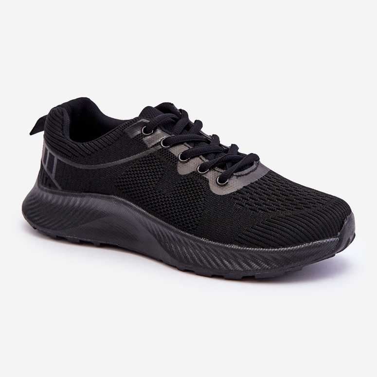 WR1 Chaussures de sport classiques pour femmes à lacets noires Darla 1