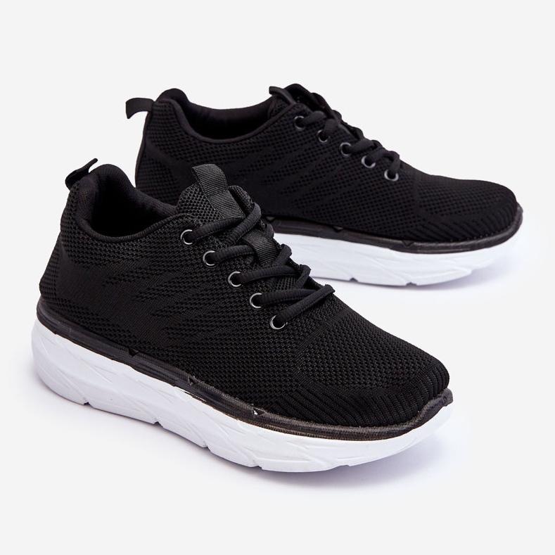 WR1 Chaussures de sport à lacets pour femmes Noir Lavarone 2