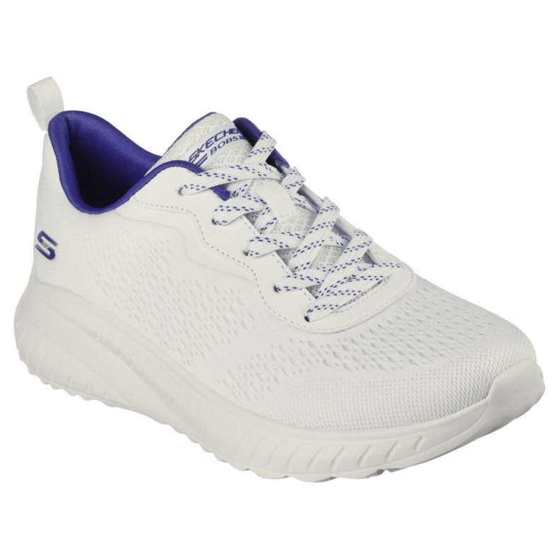 Chaussures Skechers Bobs Squad Chaos W 117227/OFWT blanche 1 Chaussures Skechers Bobs Squad Chaos W 117227/OFWT blanche 1