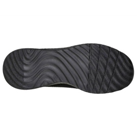 Skechers Memory Foam Bobs Squad Chaos Chaussures W 117209 Bbk le noir 3