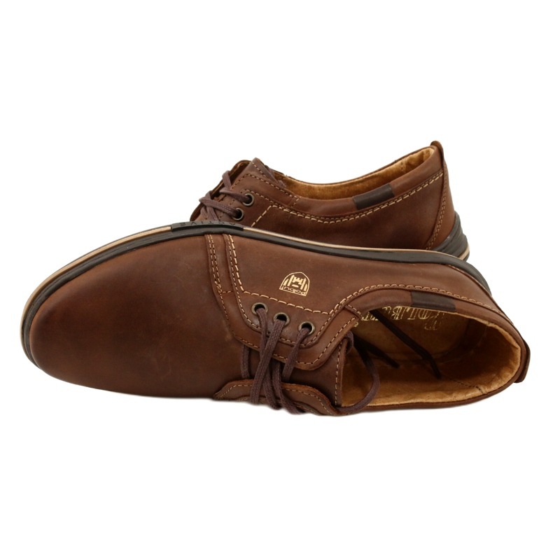 Polbut Chaussures en cuir pour hommes 343 DK.Camel brun 4 Polbut Chaussures en cuir pour hommes 343 DK.Camel brun 4