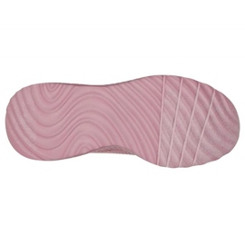 Skechers Memory Foam Bobs Squad Chaos Chaussures W 117209 Ras rose 2