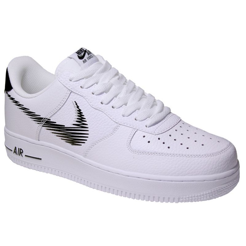 Chaussures Nike Air Force 1 Low Zig Zag M DN4928 100 blanche 1