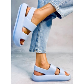 Sandales en caoutchouc Boddie Blue bleu 3