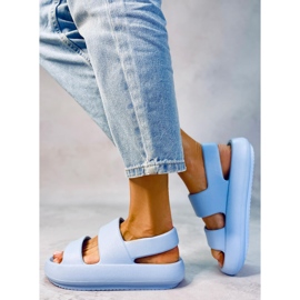Sandales en caoutchouc Boddie Blue bleu 2