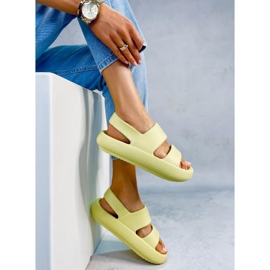 Sandales en caoutchouc Boddie Green vert 4