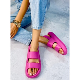 Sandales Caoutchouc Boddie Fuchsia rose 4
