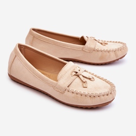 PS1 Mocassins Daim Classiques Beige Good Time 8