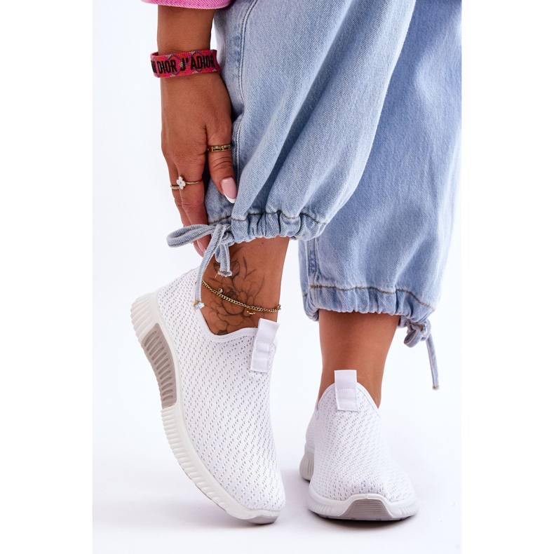 PM1 Chaussures de sport à enfiler classiques Blanc Frankie 2