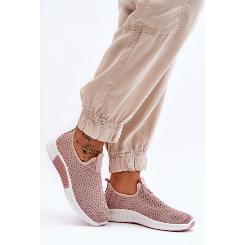PM1 Baskets Classic Slip-On Rose Clair Frankie 2 PM1 Baskets Classic Slip-On Rose Clair Frankie 2