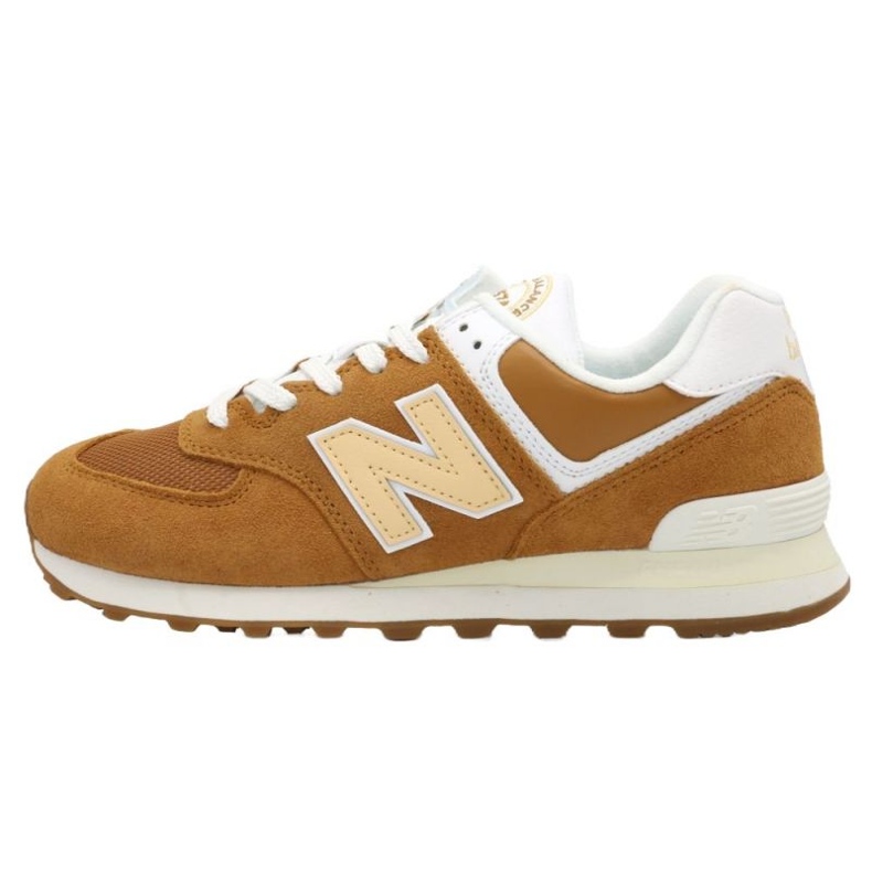 Chaussures New Balance M U574OB2 jaune 1