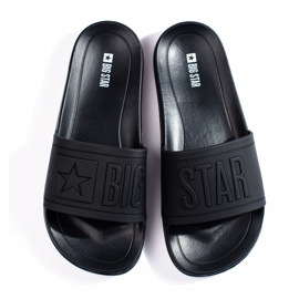 Chaussons pour hommes Big Star DD174690 noirs le noir 2