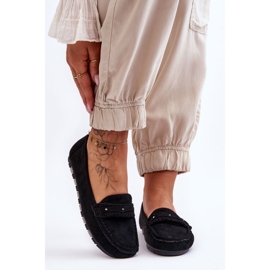 PG1 Mocassins en Daim pour Femme Noir Clorie le noir 6
