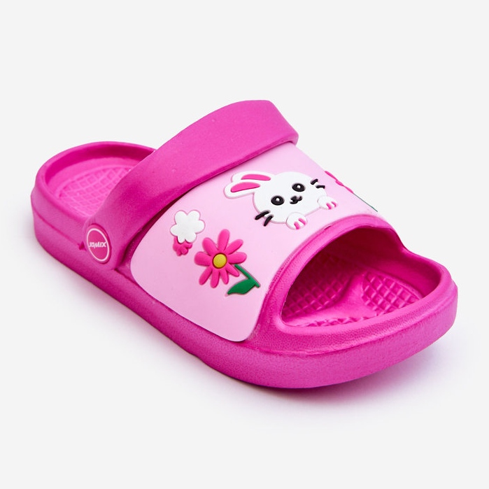 WJ1 Sandales Tongs Enfant Légères Thème Animalier Fuchsia Rico rose 1 WJ1 Sandales Tongs Enfant Légères Thème Animalier Fuchsia Rico rose 1