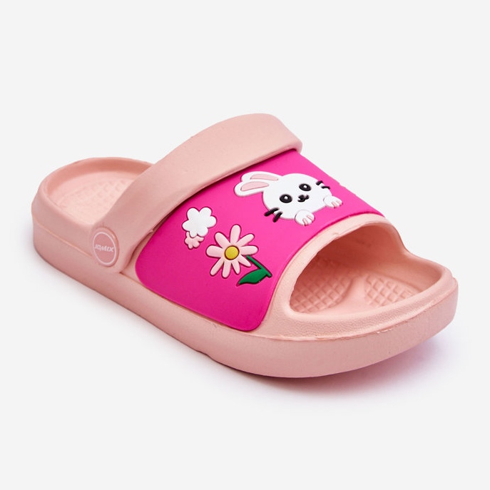 WJ1 Sandales légères pour enfant à motif animalier Rose Rico 1 WJ1 Sandales légères pour enfant à motif animalier Rose Rico 1