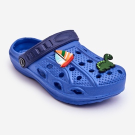Claquettes légères Crocs en mousse pour enfants Bonbons bleus 1 Claquettes légères Crocs en mousse pour enfants Bonbons bleus 1