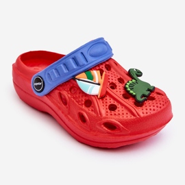 Chaussons Enfant Crocs Légers en Mousse Rouge Bonbons 1 Chaussons Enfant Crocs Légers en Mousse Rouge Bonbons 1