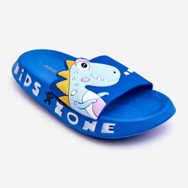 WJ1 Chaussons Mousse Enfant Dinosaure Bleu Dario 1 WJ1 Chaussons Mousse Enfant Dinosaure Bleu Dario 1