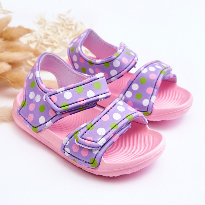 Sandales Enfant Foam Light Motifs Malaga Rose-Violet 2 Sandales Enfant Foam Light Motifs Malaga Rose-Violet 2