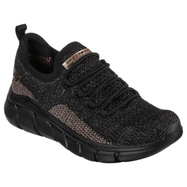Chaussures Skechers Bobs B Flex - Fall Sparks W 117113 Bkgd noir 1