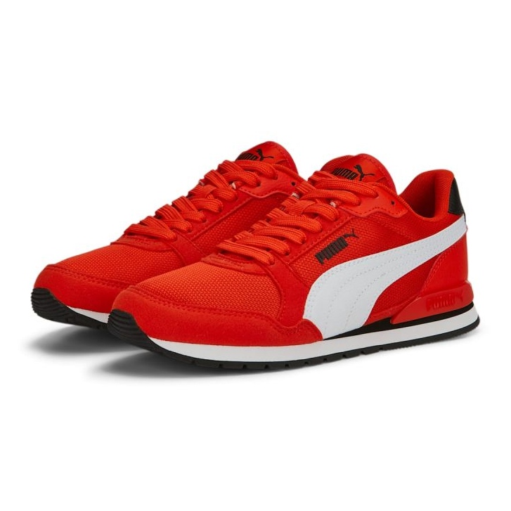 Chaussures Puma ST Runner V3 Mesh JR Rouge