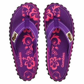 Tongs en toile Gumbies Islander W G-IS-WN-PUHIB violet 2