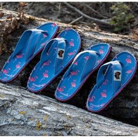 Tongs Gumbies Islander W G-IS-UNI-FLA bleu 3