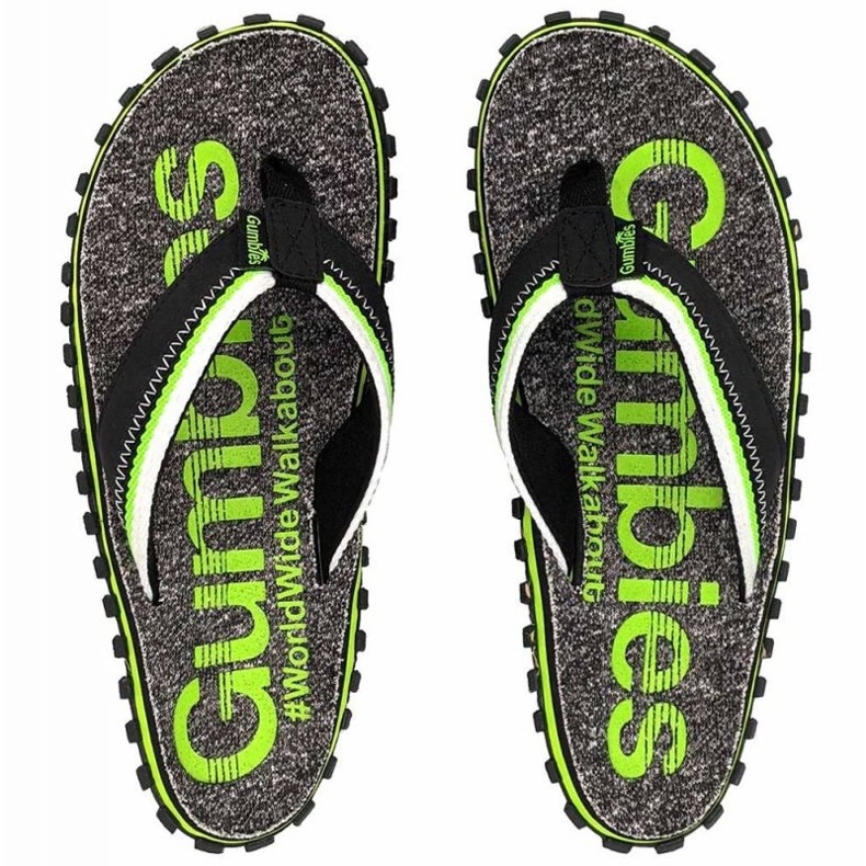 Tongs Gumbies Cairns M 810084110324 noir 1