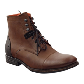 Bottes d'hiver nouées Pilpol PC6009 brun 1