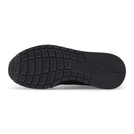 Chaussures Puma St Runner v3 L Jr 384904 01 le noir 2