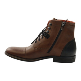 Bottes d'hiver nouées Pilpol PC6009 brun 2