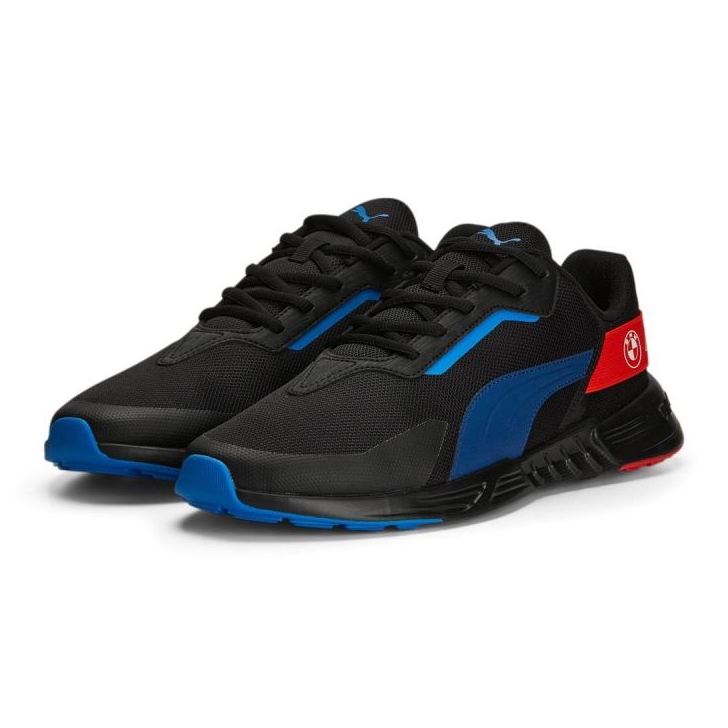 Chaussures Puma Bmw Mms Tiburion Logo M 307502 01 noir 1