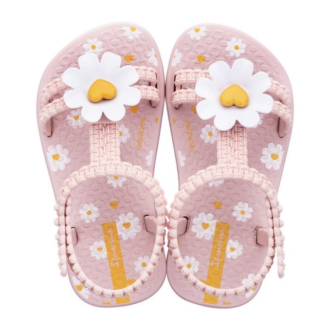 Sandales Ipanema Daisy Baby Jr 83355-AH420 rose 1