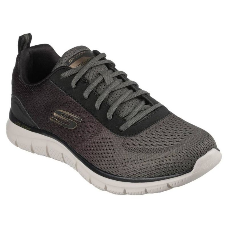 Chaussures Skechers Track Ripkent M 232399 Olbk vert 1
