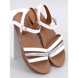 Sandales femme Clyde Blanc blanche 1