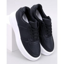 Baskets à semelles hautes Secada Black le noir 1
