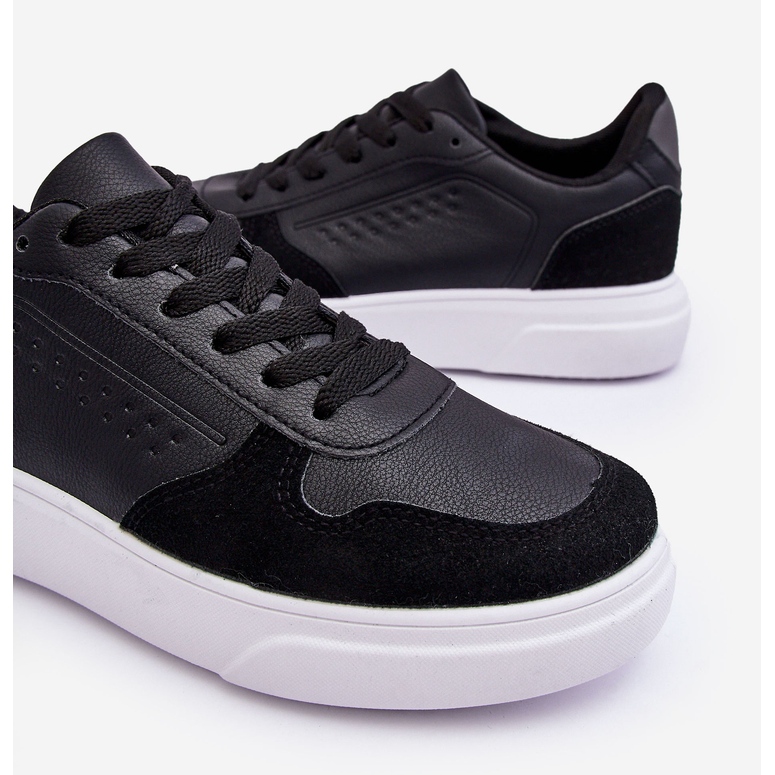 WJ1 Chaussures De Sport À Lacets Castiel Noires Homme 2